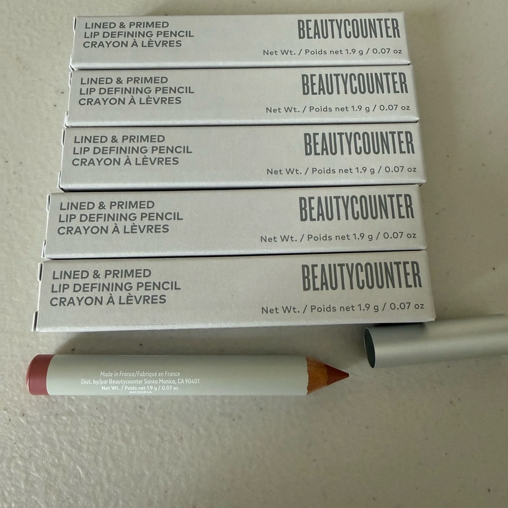 BEAUTY COUNTER HYBRID LIPLINER, COLOR PINK BLOSSOM, LOT OF 5